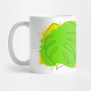 Monstera Sunshine Mug